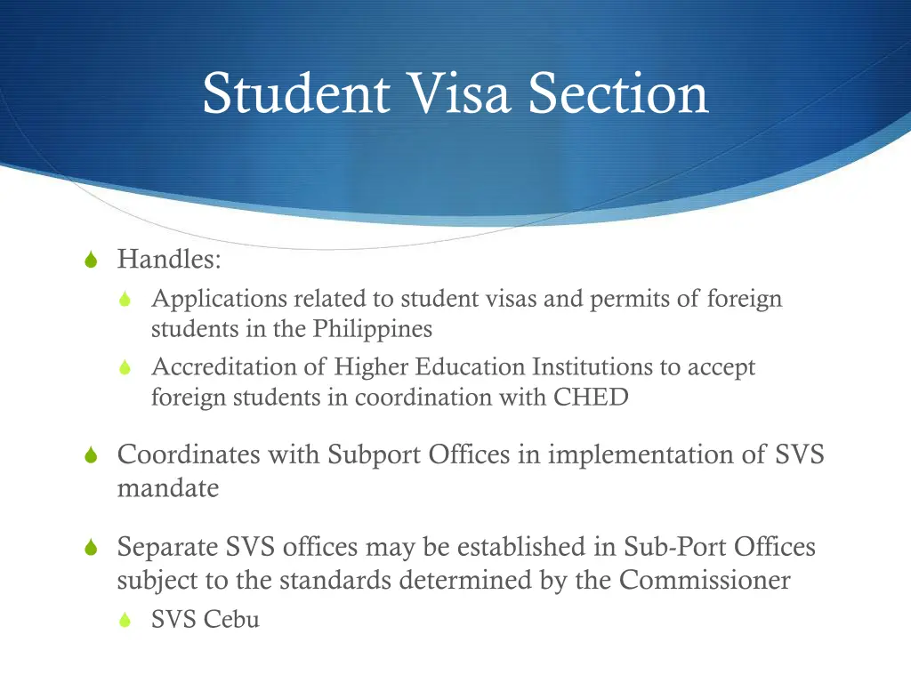 student visa section 1