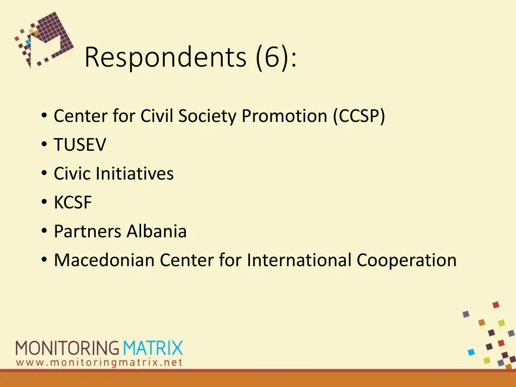 respondents 6