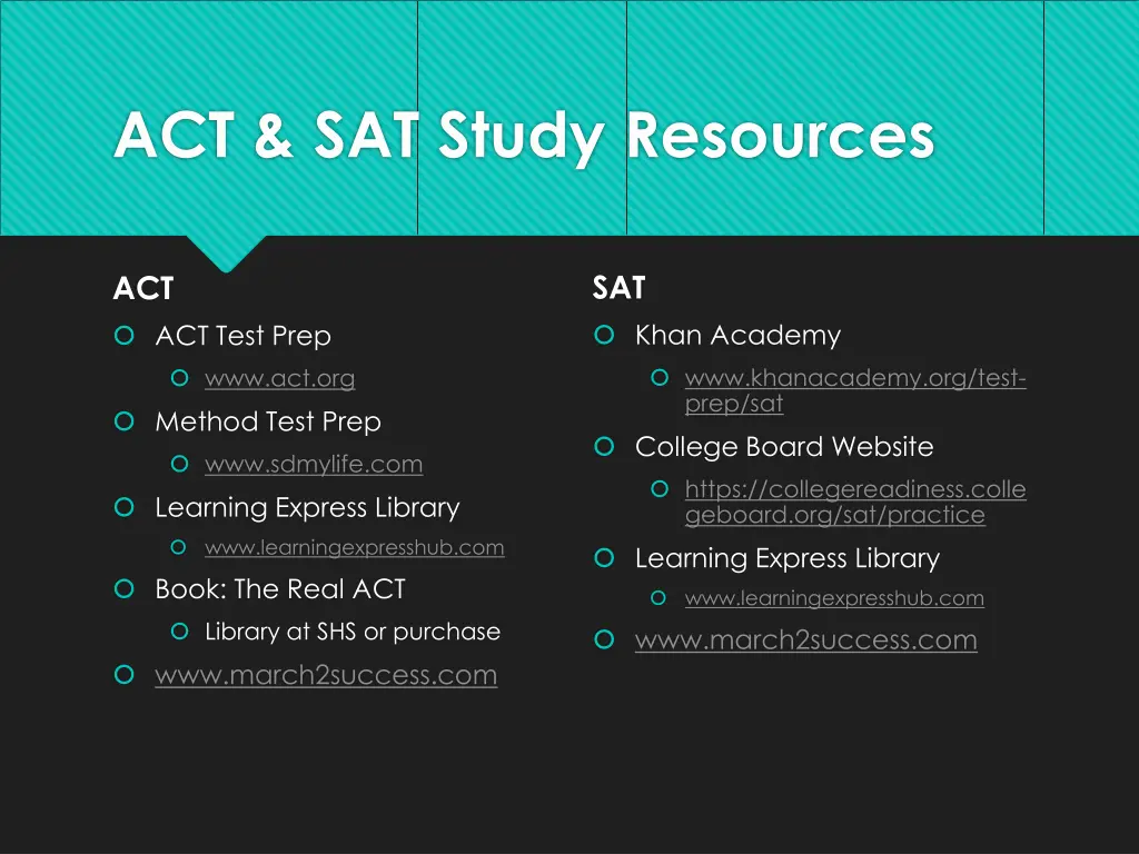 act sat study resources