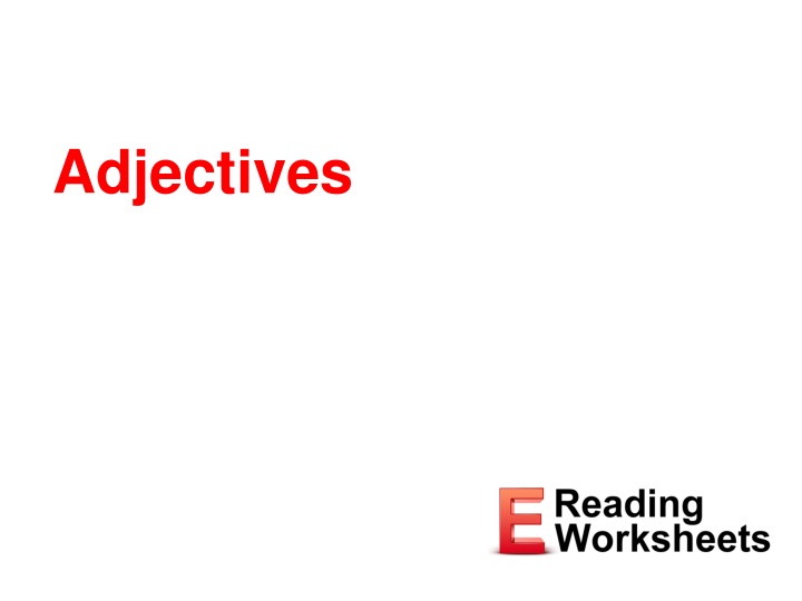 adjectives