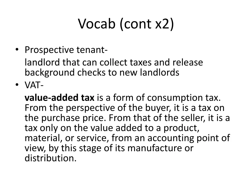 vocab cont x2