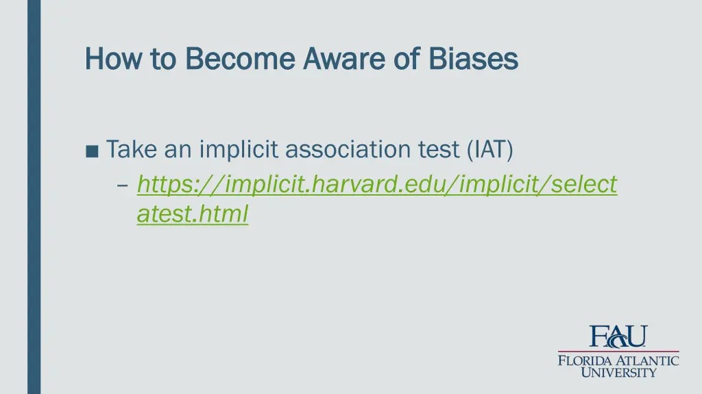 how to become aware of biases how to become aware