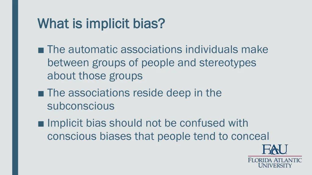 what is implicit bias what is implicit bias