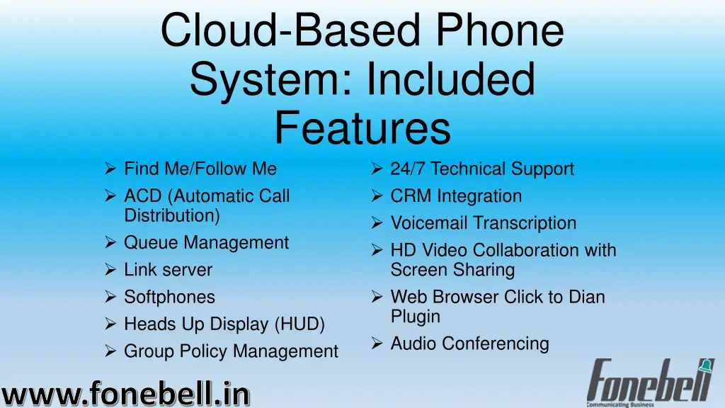 cloud based phone system included features find