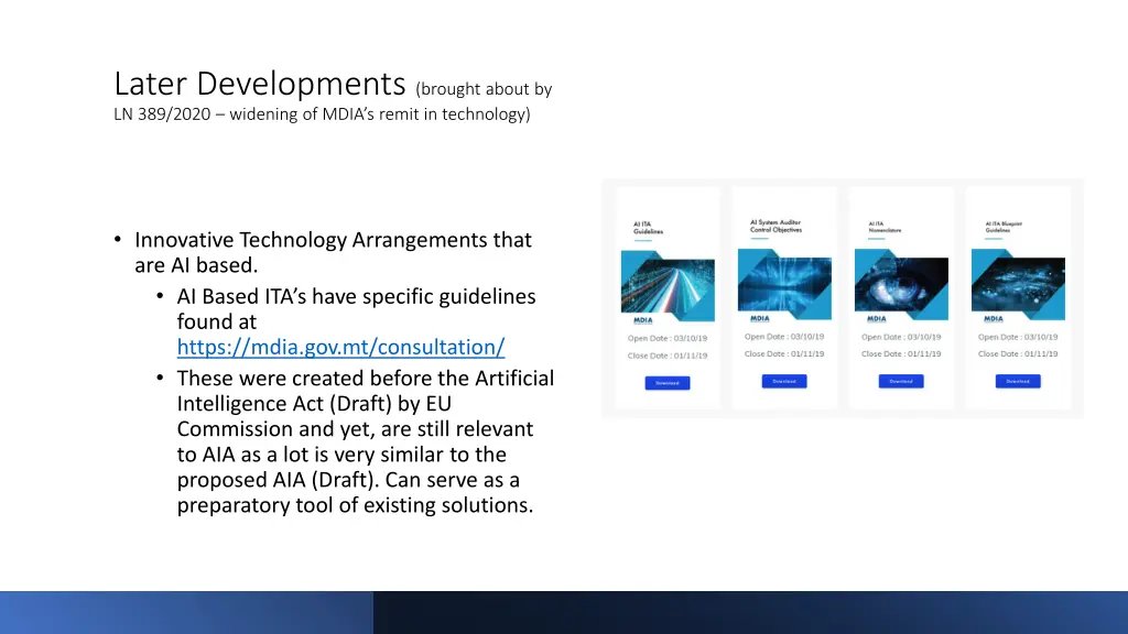 later developments brought about by ln 389 2020