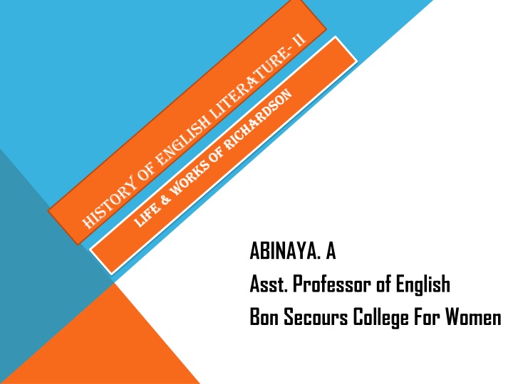 abinaya a asst professor of english bon secours