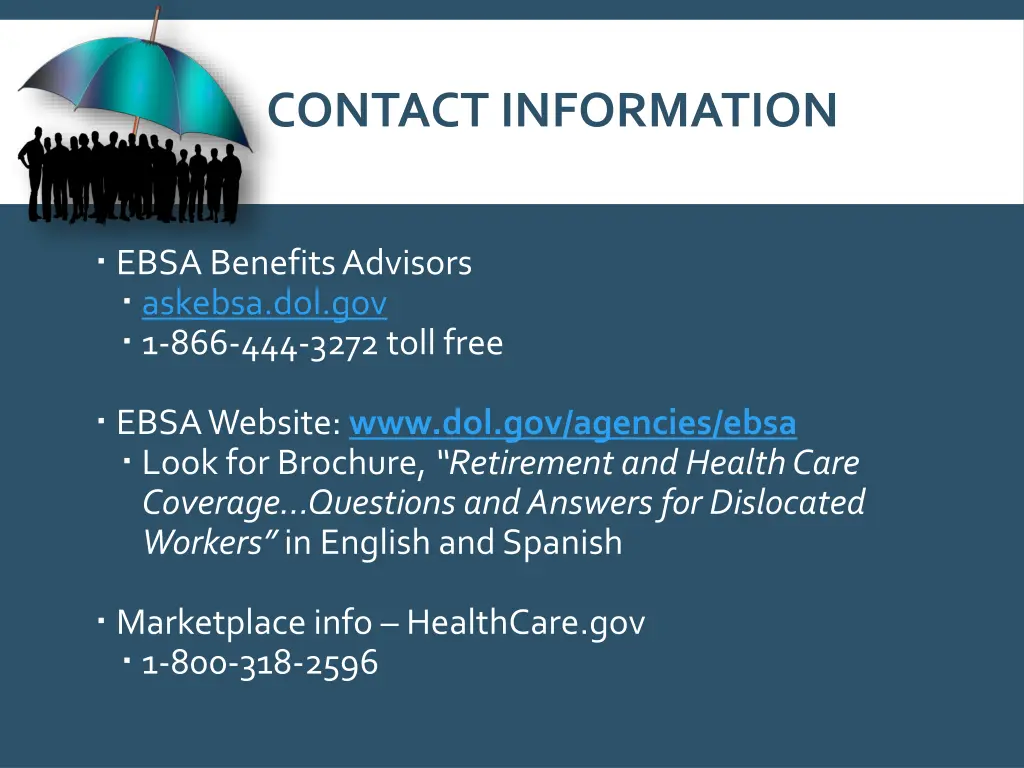 contact information