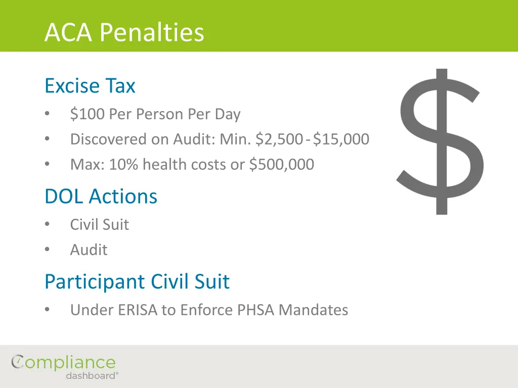 aca penalties