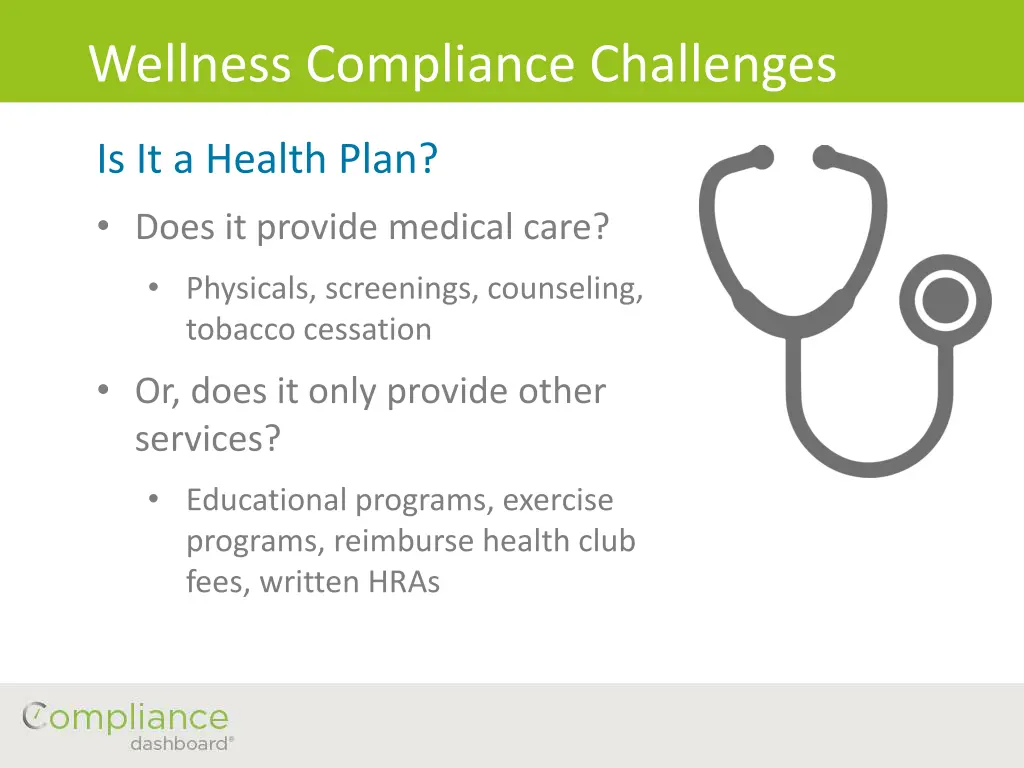 wellness compliance challenges