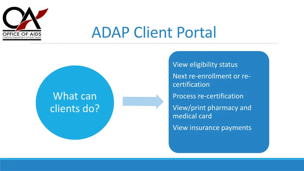 adap client portal