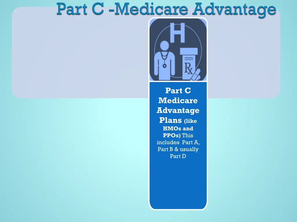 part c medicare advantage plans like hmos