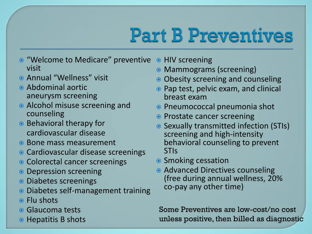 welcome to medicare preventive visit annual