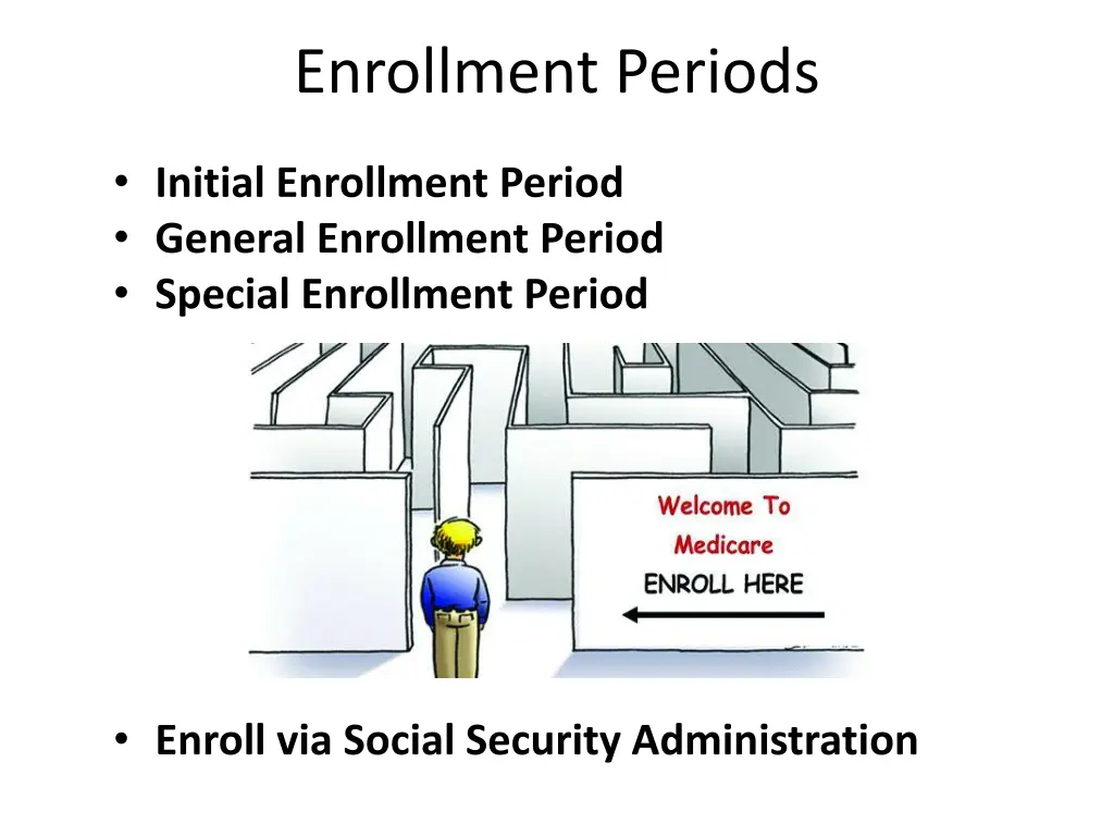 enrollment periods