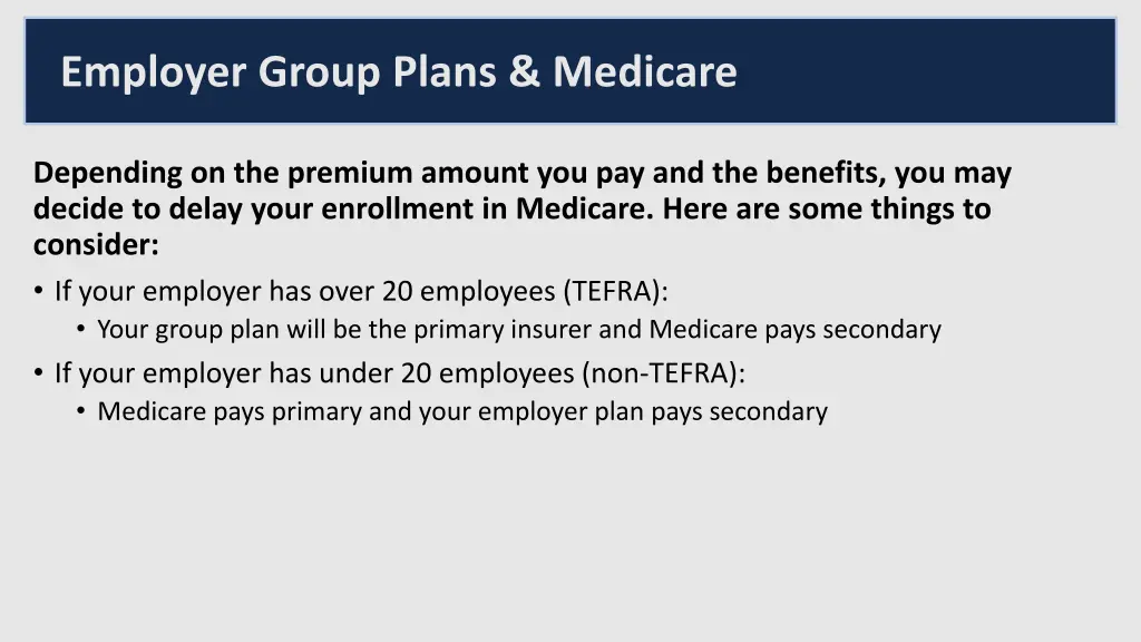 employer group plans medicare