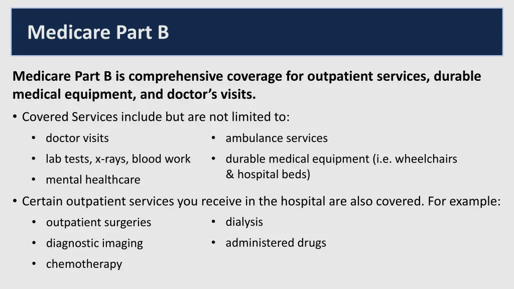 medicare part b