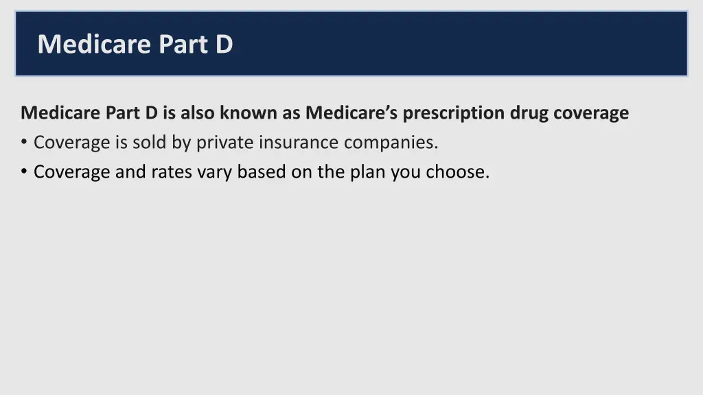 medicare part d