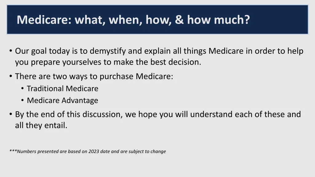 medicare what when how how much