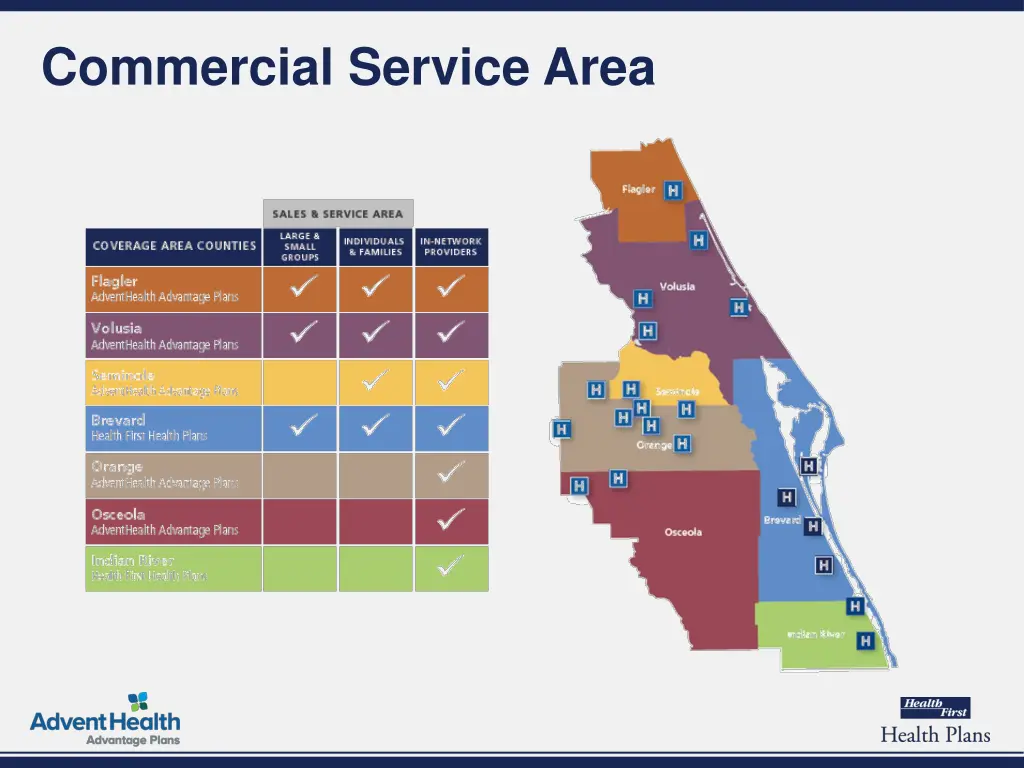 commercial service area