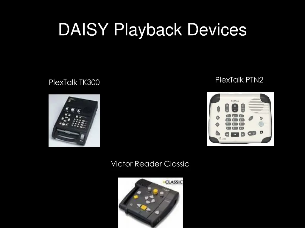 daisy playback devices