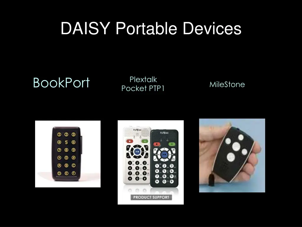 daisy portable devices