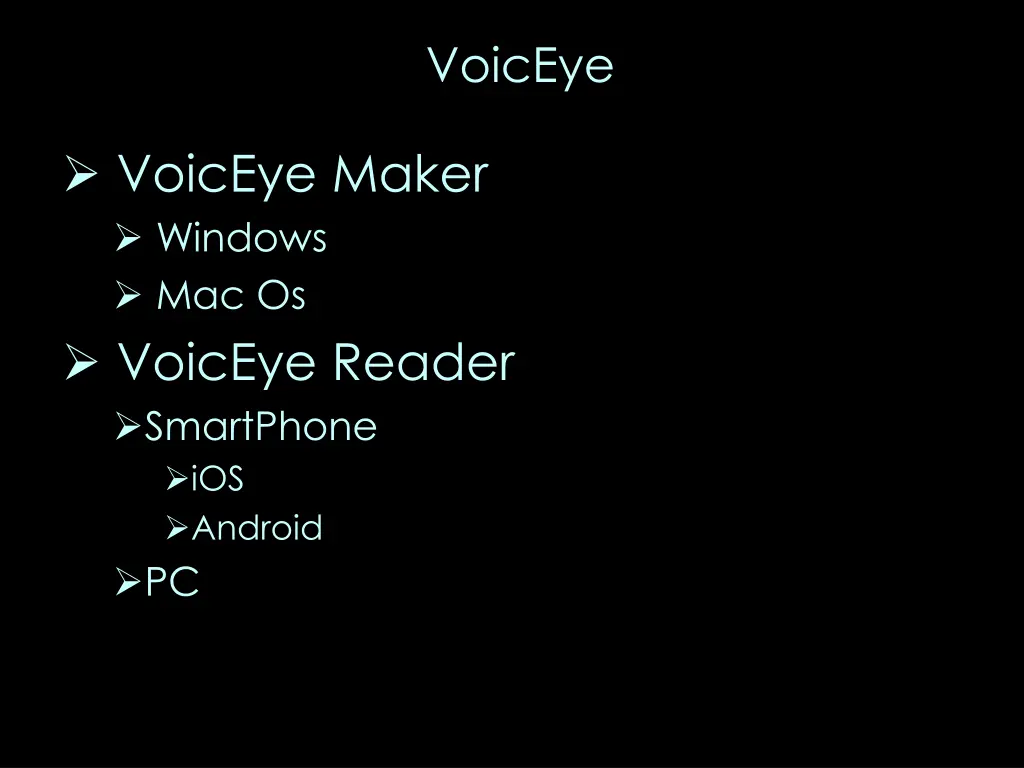 voiceye