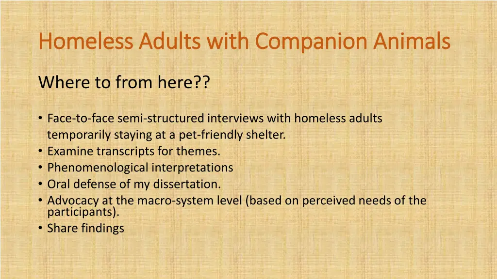 homeless adults with companion animals homeless 24