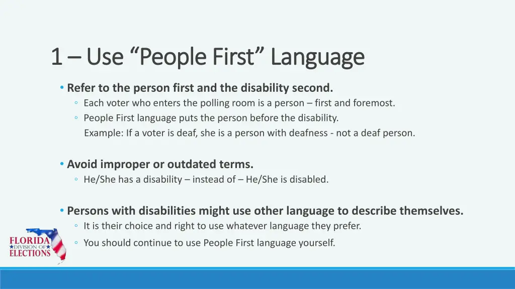 1 1 use people first language use people first