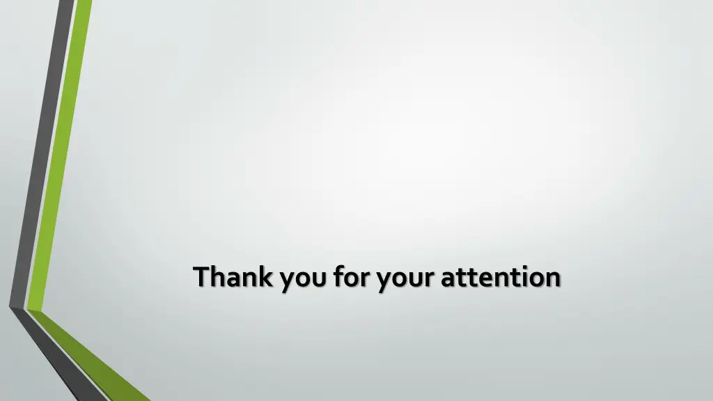 thank you for your attention