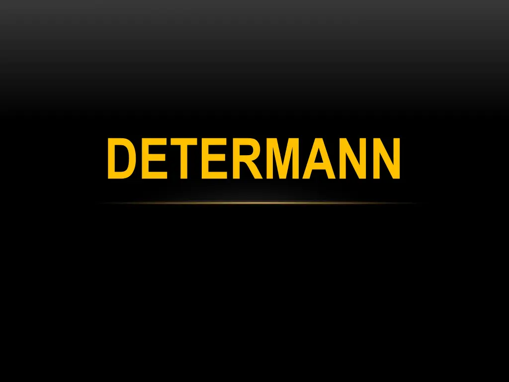 determann