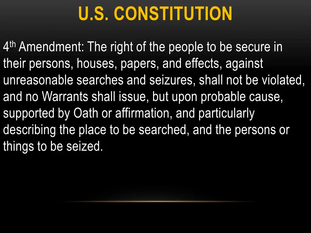 u s constitution