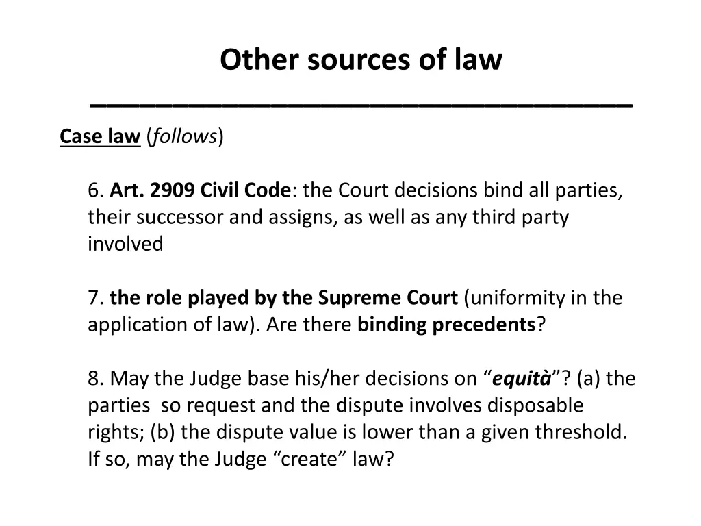 other sources of law 3