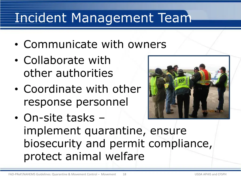 incident management team