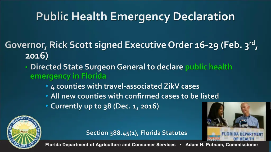 public health emergency declaration