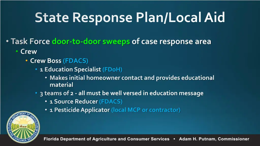 state response plan local aid 1