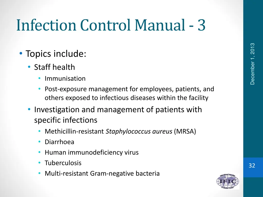 infection control manual 3