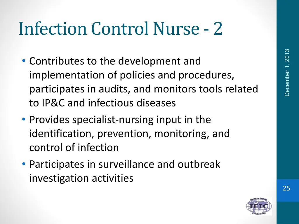 infection control nurse 2