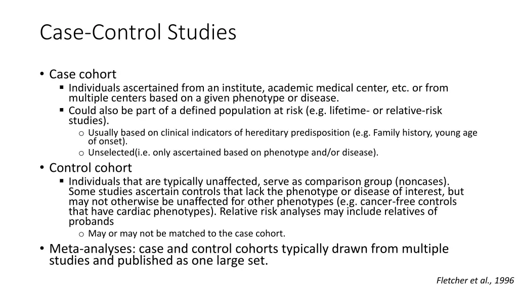 case control studies 1