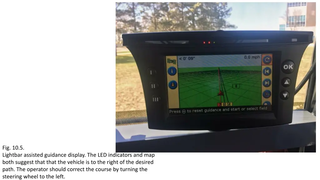 fig 10 5 lightbar assisted guidance display