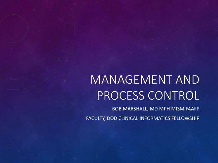 management and process control