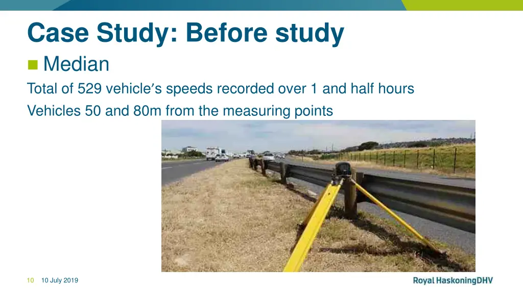 case study before study median total