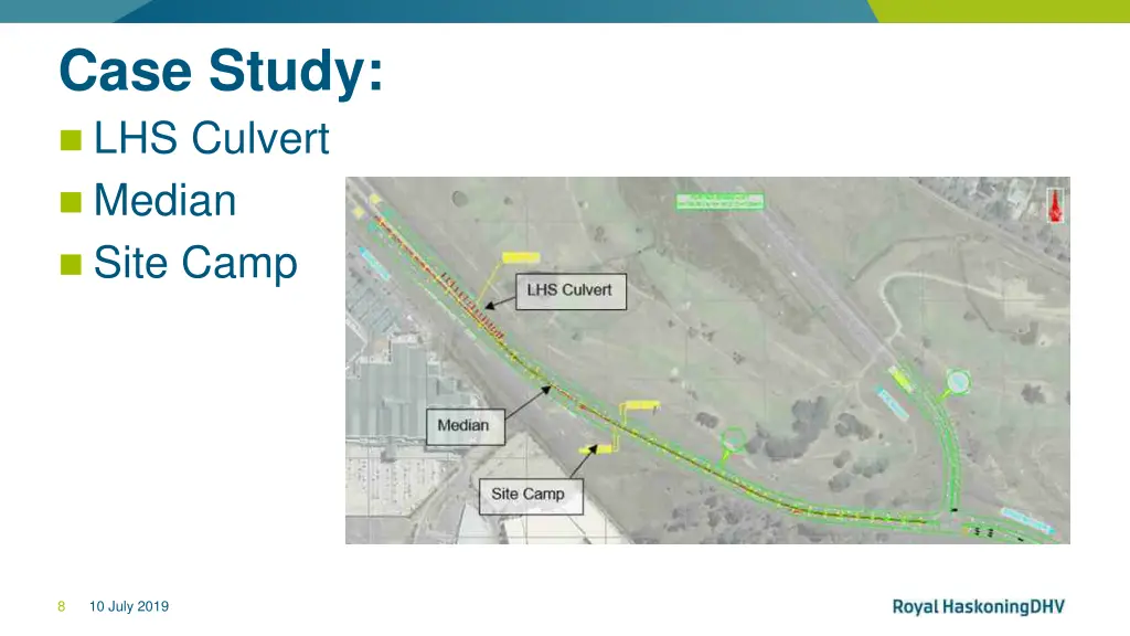 case study lhs culvert median site camp