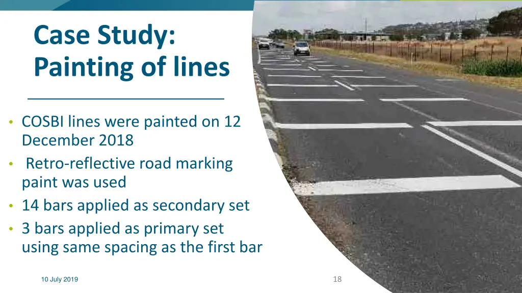 case study painting of lines