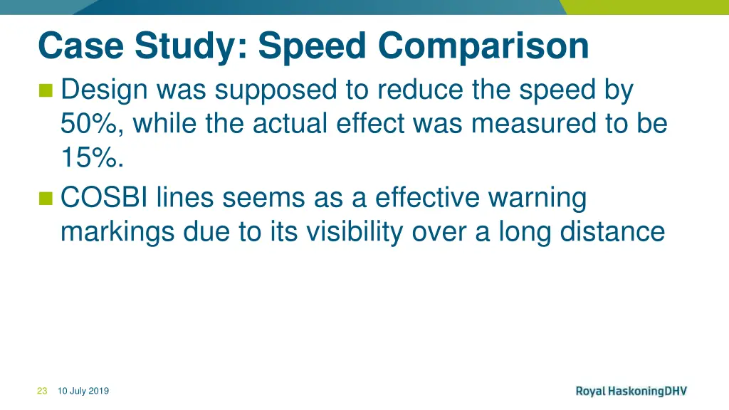 case study speed comparison design was supposed