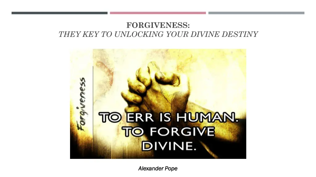 forgiveness 1