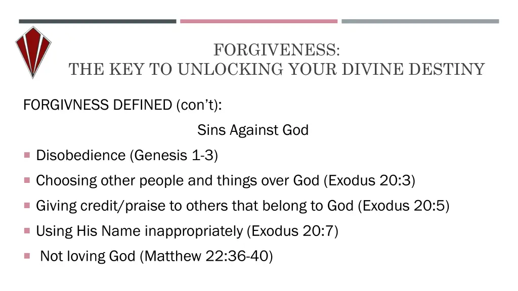 forgiveness 7