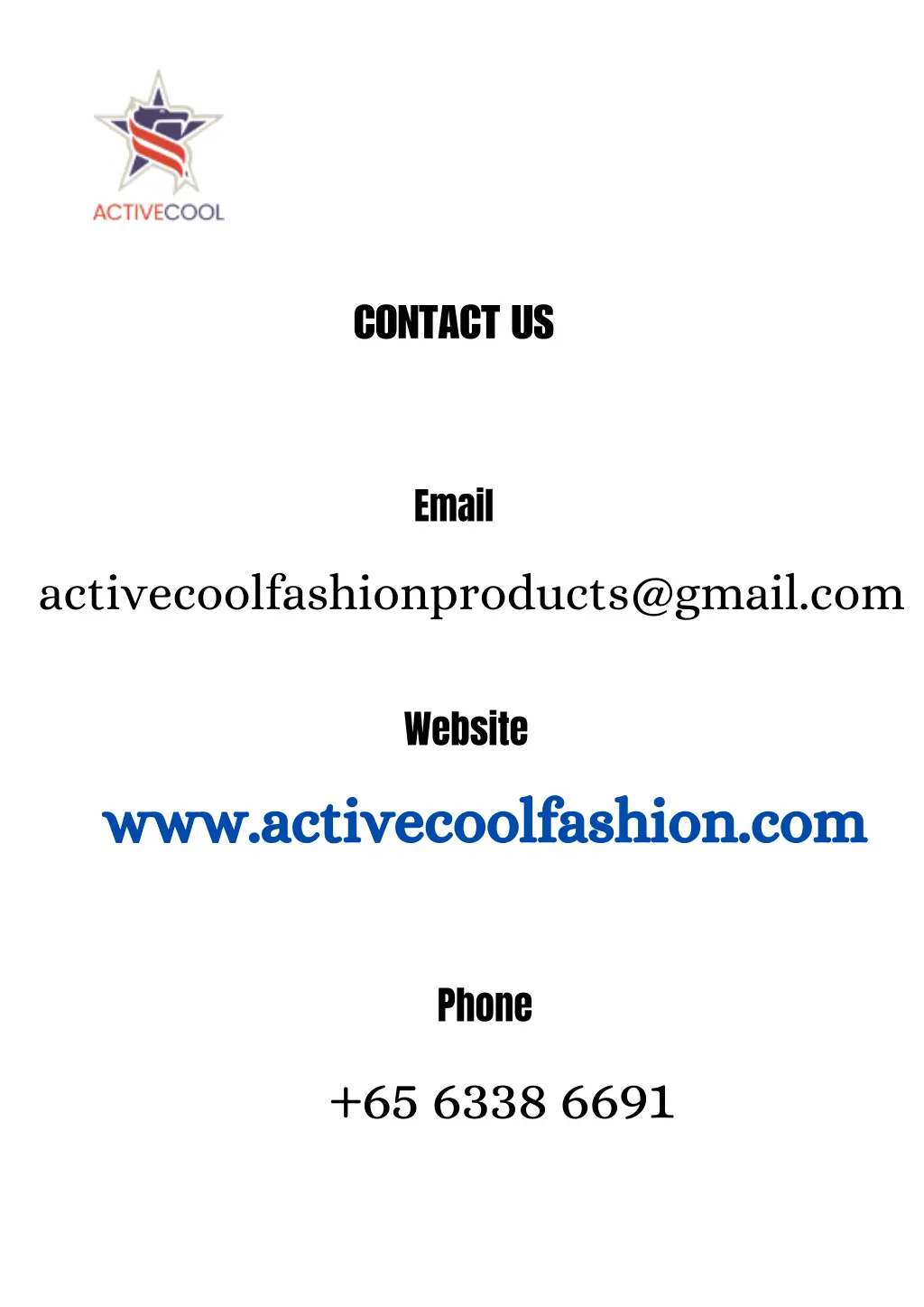 contact us