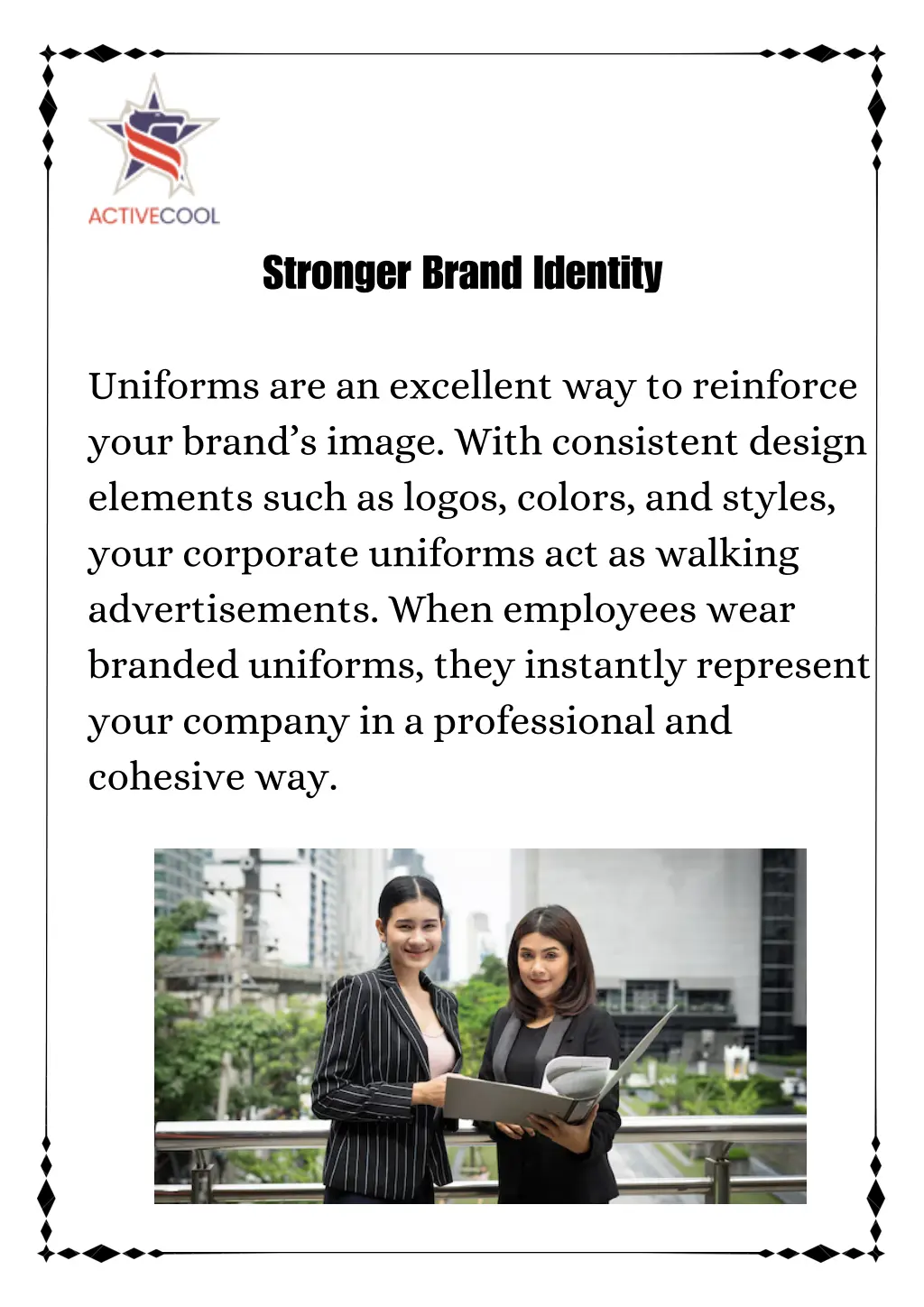 stronger brand identity