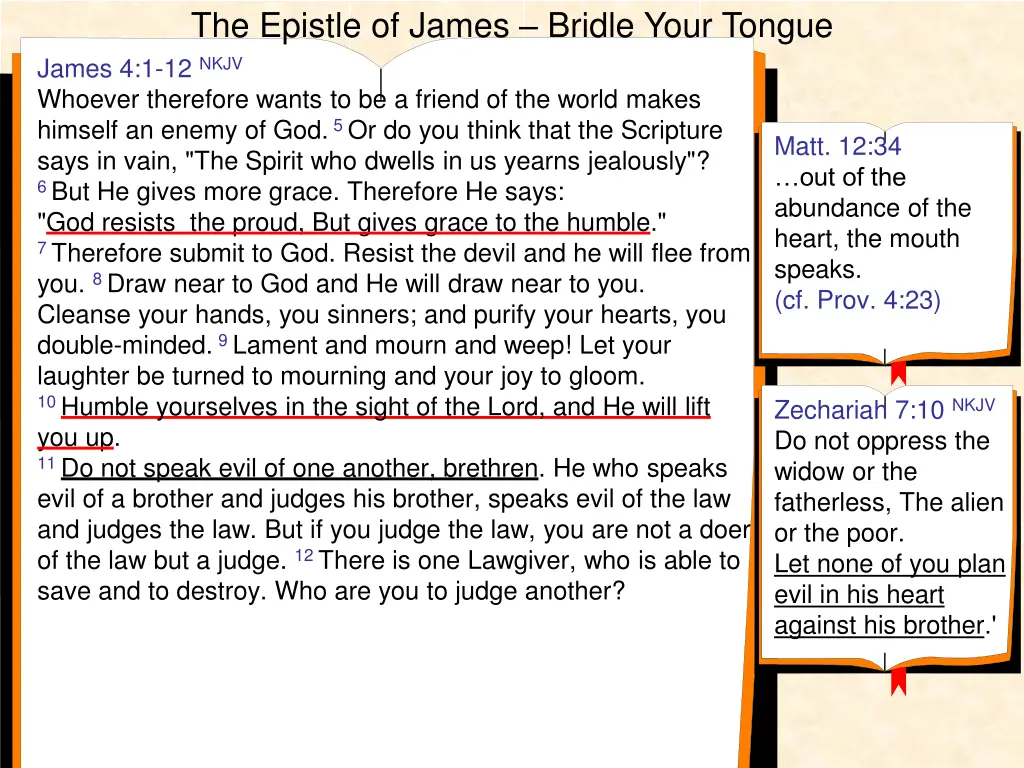 the epistle of james bridle your tongue 15