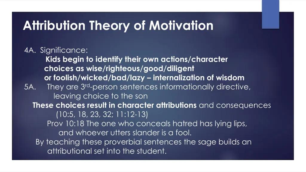 attribution theory of motivation 1