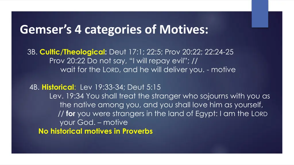 gemser s 4 categories of motives 1